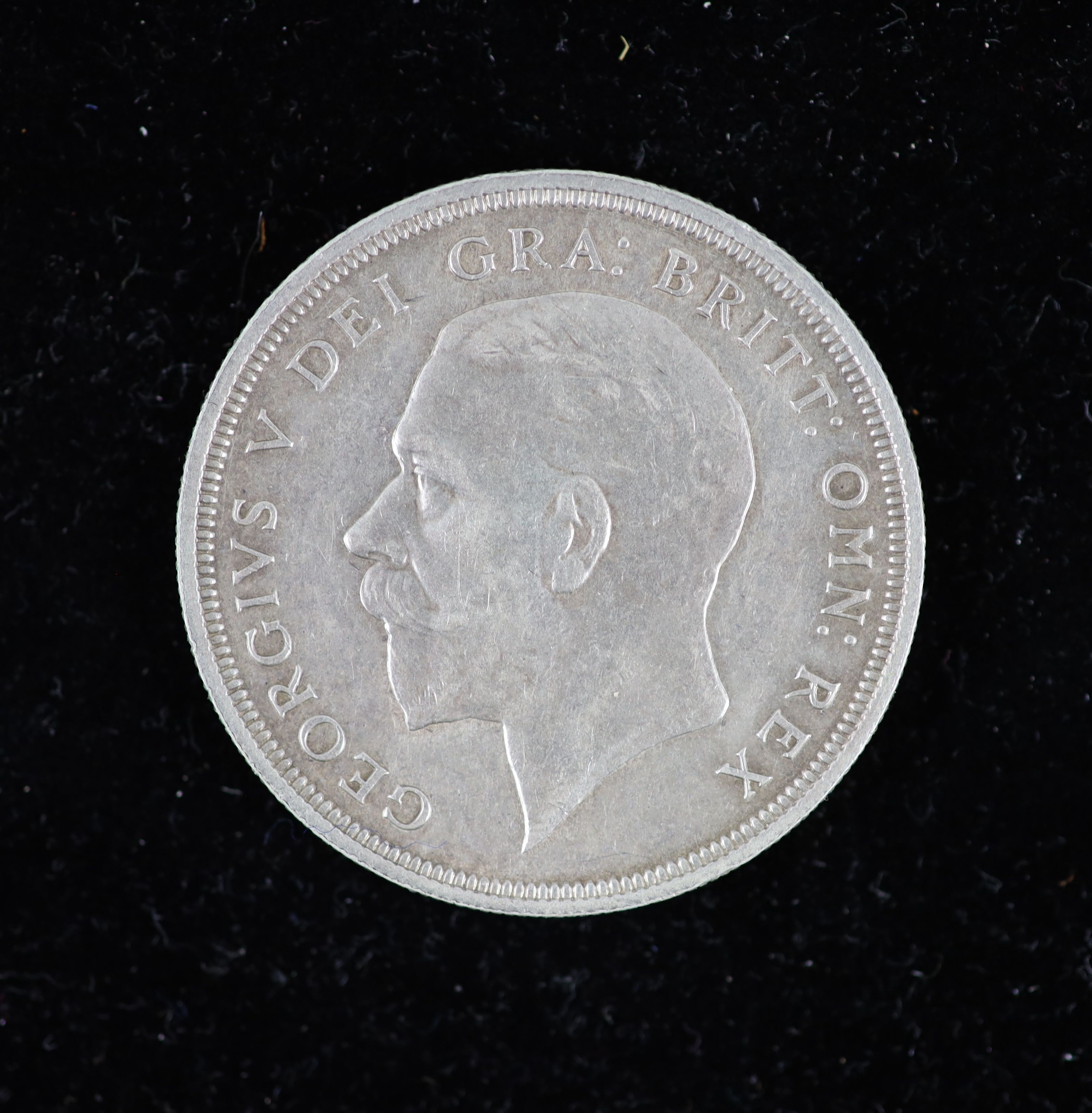 George V specimen set of nine coins, 1936, fourth coinage, comprising Crown (S4036), cleaned about EF, scarce, halfcrown florin, shilling and sixpence, cleaned, about EF/EF, the penny, halfpenny and farthing, lustrous UN